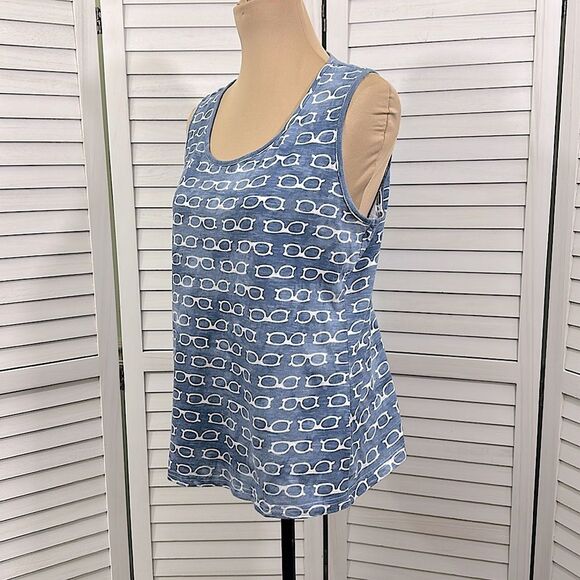 Chico's Zenergy Novelty Twin Set Size 2 (12) Large Cotton - Picture 4 of 16